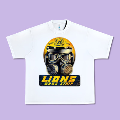 Lions Drag Speed Urban Heavy Tee Designed By Artisfamous