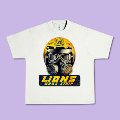 Lions Drag Speed Urban Heavy Tee Designed By Artisfamous
