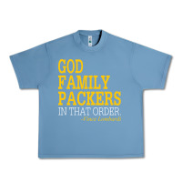 Pebble Blue god family packers in that order Urban Heavy Tee - artisFamous