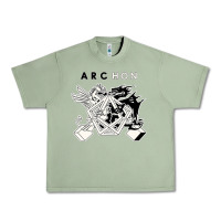 Oil Green archon game Urban Heavy Tee - artisFamous