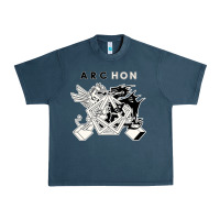 Midnight Navy archon game Urban Heavy Tee - artisFamous