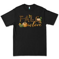 Black fall in love Premium Tee - BundleAndBundleShop