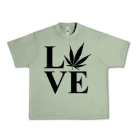 Oil Green love weed 420 Urban Heavy Tee - artisFamous