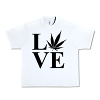 White love weed 420 Urban Heavy Tee - artisFamous