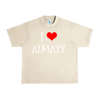 Sandshell i love almaty city Urban Heavy Tee - artisFamous