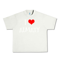 Pistachio i love almaty city Urban Heavy Tee - artisFamous