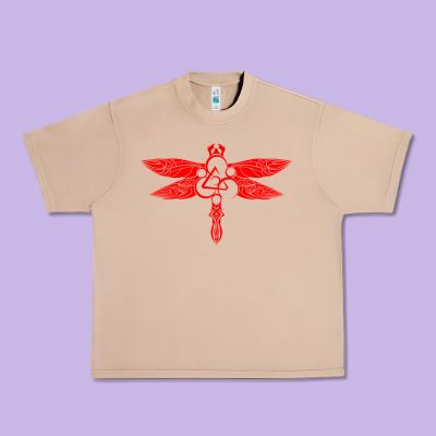 Coheed And Cambria Dragonfly Urban Heavy Tee Designed By Artisfamous