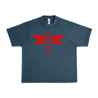 Midnight Navy coheed and cambria dragonfly Urban Heavy Tee - artisFamous