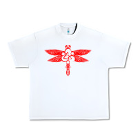 White coheed and cambria dragonfly Urban Heavy Tee - artisFamous
