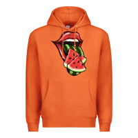 Carrot Watermelon Tongue Premium Hoodie - Jasminsmagicworld