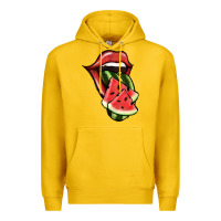 Lemon Watermelon Tongue Premium Hoodie - Jasminsmagicworld