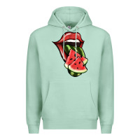 Seafoam Watermelon Tongue Premium Hoodie - Jasminsmagicworld