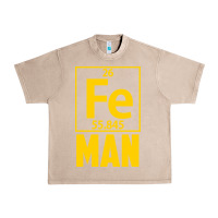 French Oak fe man funny superhero for halloween Urban Heavy Tee - artisFamous