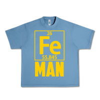 Pebble Blue fe man funny superhero for halloween Urban Heavy Tee - artisFamous
