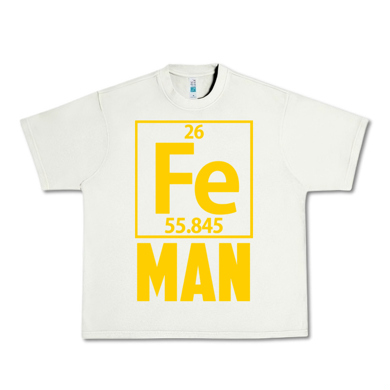 Fe Man Funny Superhero For Halloween Urban Heavy Tee by artisFamous | Teevron