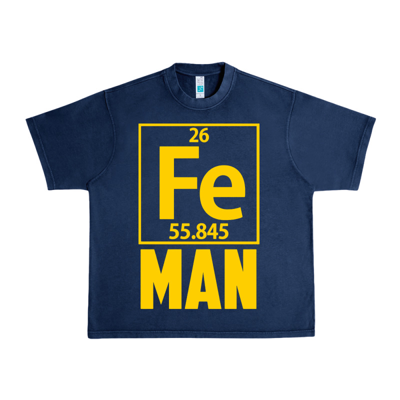 Fe Man Funny Superhero For Halloween Urban Heavy Tee by artisFamous | Teevron
