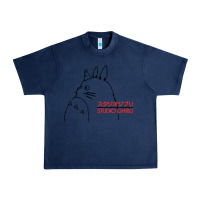 Navy best studio ghibli Urban Heavy Tee - artisFamous