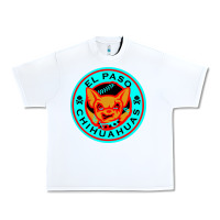 White el paso chihuahuas cute chihuahua angry funny dog lover  t shirt Urban Heavy Tee - artisFamous