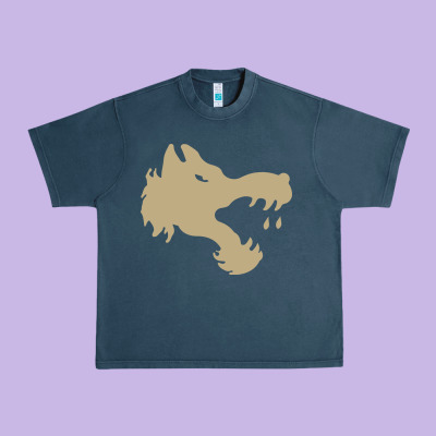 The Gray Wolf Of Battletech Urban Heavy Tee Designed By Artisfamous