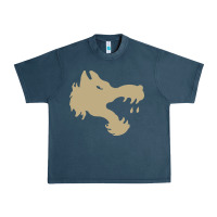 Midnight Navy The gray wolf of battletech Urban Heavy Tee - artisFamous