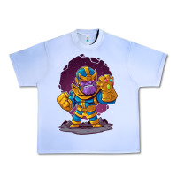 Grape Ice cartoons super hero Strong Hands Urban Heavy Tee - artisFamous