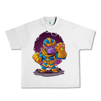 Lunar Rock cartoons super hero Strong Hands Urban Heavy Tee - artisFamous