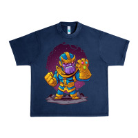 Cartoons Super Hero Strong Hands Urban Heavy Tee | Teevron