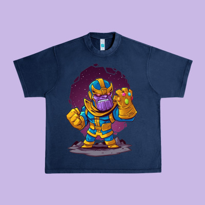 Cartoons Super Hero Strong Hands Urban Heavy Tee Designed By Artisfamous