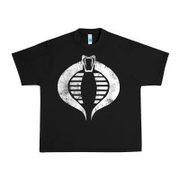 Black vintage cobra symbol Urban Heavy Tee - artisFamous