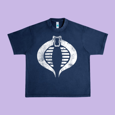Vintage Cobra Symbol Urban Heavy Tee Designed By Artisfamous