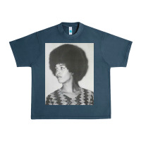 Midnight Navy angela davis speaking Urban Heavy Tee - artisFamous