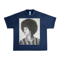 Navy angela davis speaking Urban Heavy Tee - artisFamous
