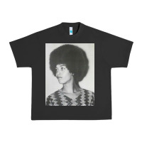 Pigment Black angela davis speaking Urban Heavy Tee - artisFamous