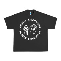 Pigment Black animal liberation Urban Heavy Tee - artisFamous
