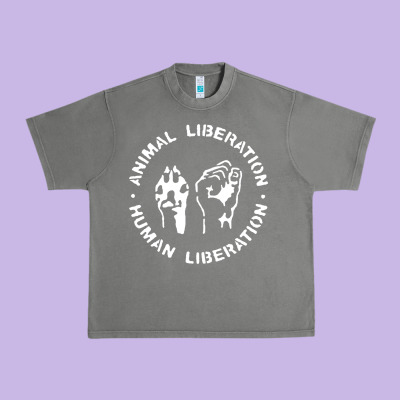 Animal Liberation Urban Heavy Tee Designed By Artisfamous