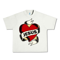 Pistachio jesus love Urban Heavy Tee - artisFamous