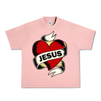 Salmon jesus love Urban Heavy Tee - artisFamous