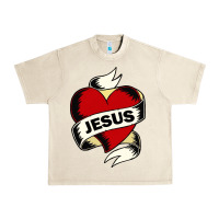 Sandshell jesus love Urban Heavy Tee - artisFamous