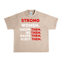 French Oak strong women know them be them Urban Heavy Tee - artisFamous