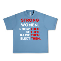 Pebble Blue strong women know them be them Urban Heavy Tee - artisFamous