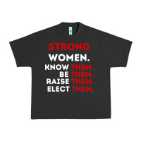Pigment Black strong women know them be them Urban Heavy Tee - artisFamous