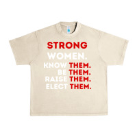 Sandshell strong women know them be them Urban Heavy Tee - artisFamous