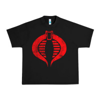 Black vintage cobra symbol Urban Heavy Tee - artisFamous