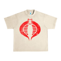 Sandshell vintage cobra symbol Urban Heavy Tee - artisFamous