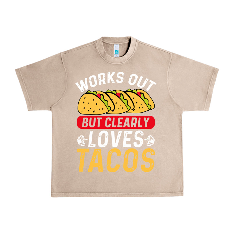 Tacos Work Out Gym Gift Classic Urban Heavy Tee by artisFamous | Teevron