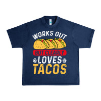 Navy tacos work out gym gift classic Urban Heavy Tee - artisFamous