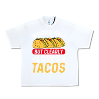 White tacos work out gym gift classic Urban Heavy Tee - artisFamous