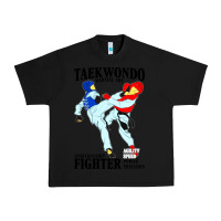 Black taekwondo sport art Urban Heavy Tee - artisFamous