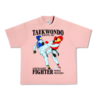 Salmon taekwondo sport art Urban Heavy Tee - artisFamous