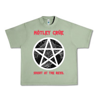Oil Green shout at the devil Urban Heavy Tee - artisFamous